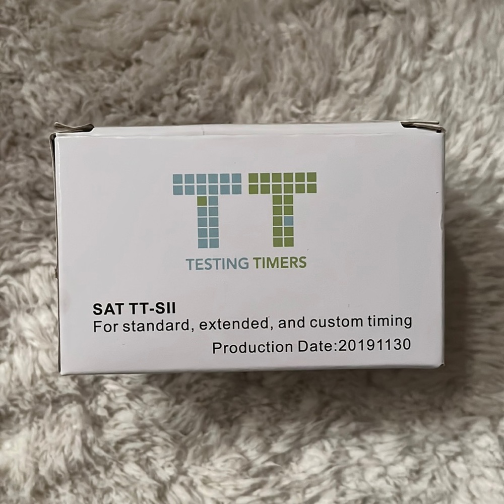 Testing Timer - SAT Watch